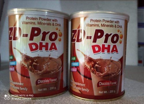 Protein Powder With Vitamin Minerals And Dha For Muscle Building In Chocolate Flavour