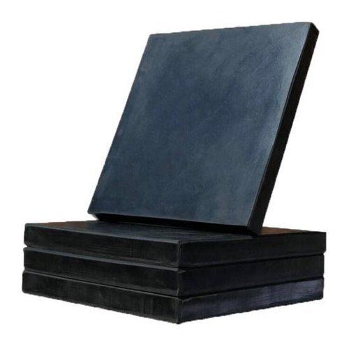 Rubber Elastomeric Bearing Pad For Domestic And Industrial Usage Black Colour