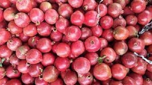 Sweet And Fresh Juicy Healthy Snack Organic Red Fresh Pomegranate Healthy
