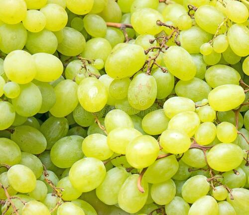 Sweet And Juicy Snack Fresh Green Grapes Sour Healthy Non Glutinous