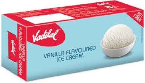 White Vanilla Flavored Ice Cream With Sweet Delicious Taste For Party Occasion