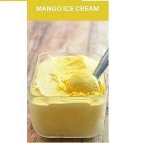 Yummy And Delicious Yellow Colour Mango Ice Cream For Children