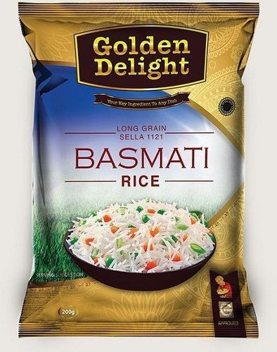 100% Pure And Organic A Grade White Long-Grain Basmati Rice For Cooking