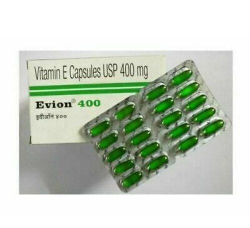 400mg Evion Vitamin E Capsules