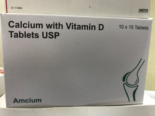 Amcium Calcium With Vitamin D Tablets