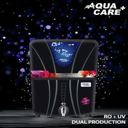 Black Aqua Care Plus Ro And Uv Dual Production Alkaline Water Purifier