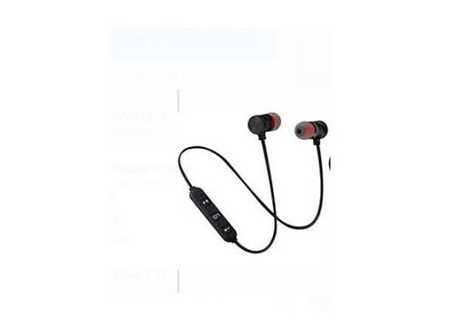 Black Bluetooth Headphone With Ultra Bass And Dolby Sound Support Body Material: Plastic