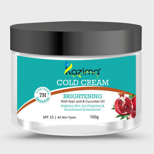 Brightening Glow Cold Cream For Body Moisturiser And Nourishing Cream Color Code: White