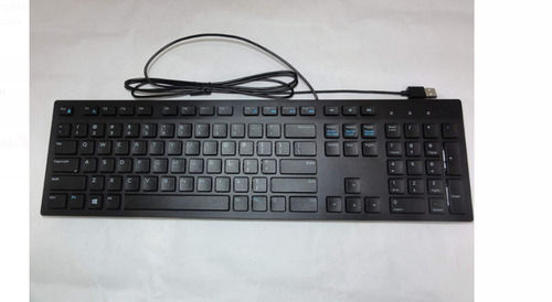 Dell Wired Computer Keyboard Used For Computers And Laptops