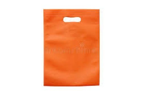 HDPE Orange Plastic Carry Bag