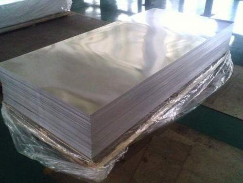 High Tensile Strength Light Weight And Corrosion Resistance Silver Aluminum Sheets Length: 2-8 Foot (Ft)