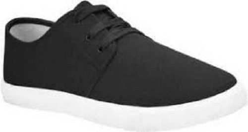 Washable Men Stylish Comfortable Lightweight Flexible Black And White Casual Shoes