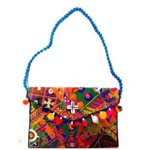 Mixed Party Wear Beautiful And Elegant Handicraft Handbags For Ladies