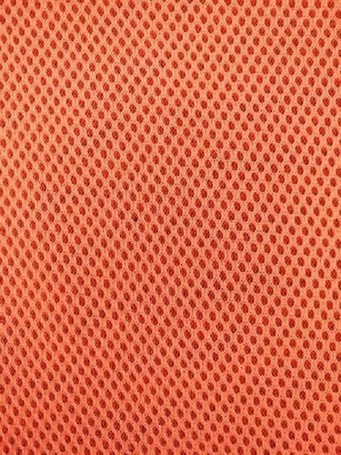 Orange Tear Resistance Eco Friendly Smooth Texture Printed Cotton Polyester Fabric