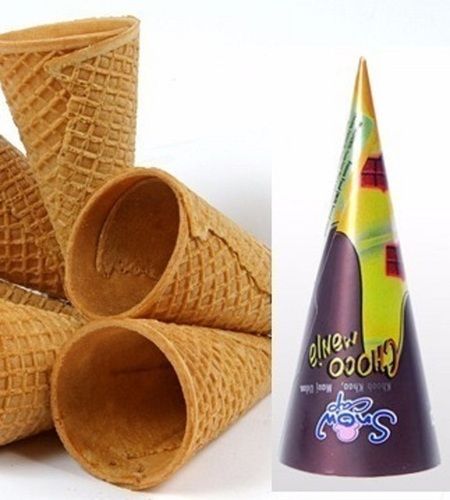 Yummy And Delicious Ice Cream Cone For Children And Adults Fat Content (%): 10 Grams (G)