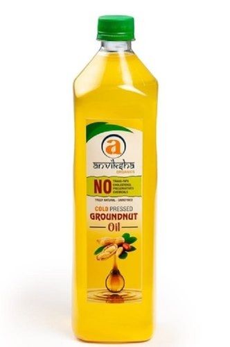 Common 100 Percent Healthy And Pure Cold Pressed Groundnut Oil For Cooking Use