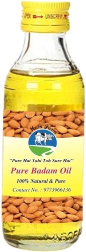 100 Percent Pure And Natural Non Sticky Good For Hair Skin Dabur Badam Oil