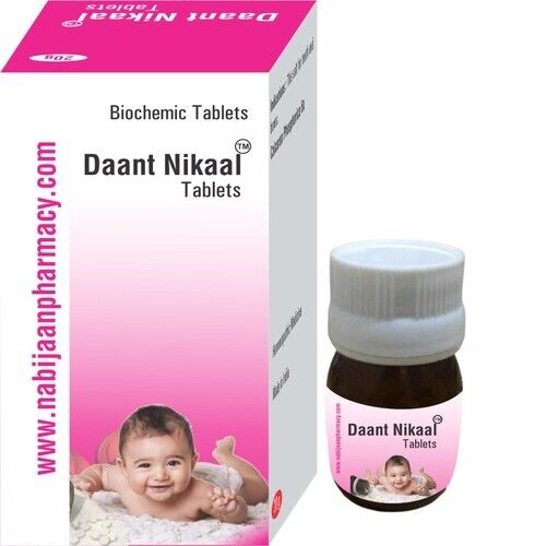 100% Safe Daant Nikaal Biochemic Tablets For Strong Teeth And Bones