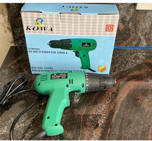 Green Low Power Consumption Mild Steel Material Electric Screwdriver