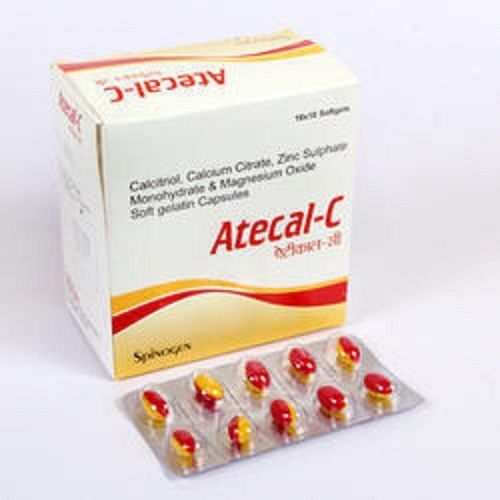 Atecal - C Capsules Pack Size 10x10 Capsuels