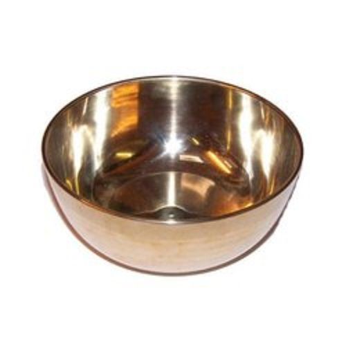 Eco-Friendly Beautiful Stylish Sleek Design Brass Bowl For Decoration And Worship Purpose