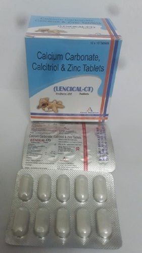 Calcitriol Calcium Carbonate Zinc Softgel Capsules Pack Size 10x10 Capsules