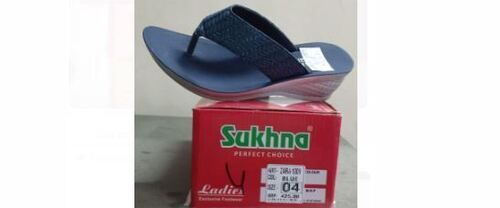 Comfortable And Washable Fancy Heel Sandals For Women Available In Navy Blue Heel Size: Medium Heal