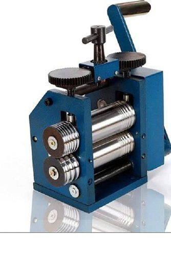 Corrosion Resistant Heavy Duty Blue Color Manual Bangle Grooving Machine Dimension(l*w*h): 50 Inch (in)