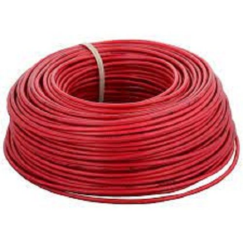 Corrosion Resistance And Durable Red Color Electrical Pvc Wire Frequency (Mhz): 50-60 Megahertz (Mhz)