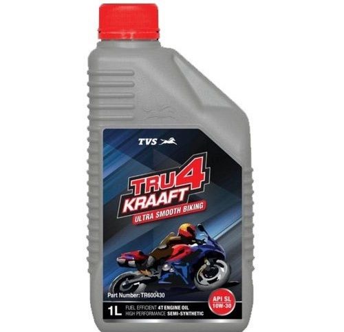 High Performance And Full Efficient Tvs Tru4 Kraaft Engine Oil For Automobile Ash %: %