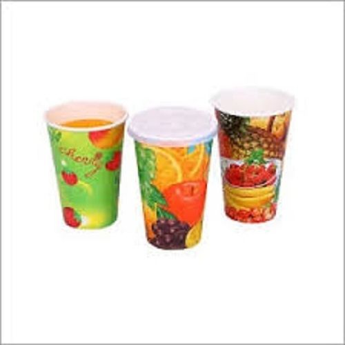 Multicolor Juice Disposable Paper Cup Portable Leak Proof For Party Function Occasion