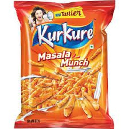 Kurkure Masala Munch With Spicy Crispy And Crunchy Delicious Flavor  Processing Type: Baked