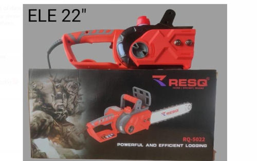 Low Power Consumption 5 Kg Red Electric Chainsaw For Cutting Wood Frequency (Mhz): 50 Hertz (Hz)