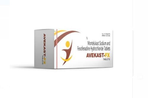 Avekast Fx Montelukast Sodium And Fexofenadine Hydrochloride Tablets General Medicines