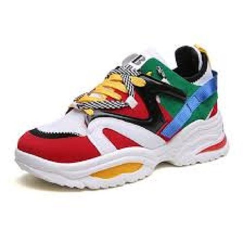 Multi-Color And Ultralight Sports Jogging Walking Running Shoes For Mens Heel Size: Low