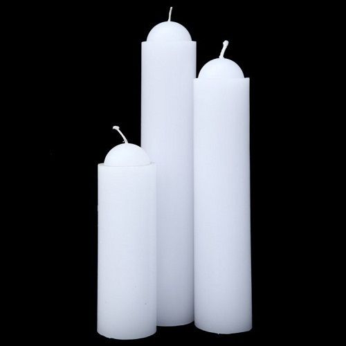 Paraffin Candle White Colour And 1 Pieces Natural Soy Wax For Decoration Oil Content %: %