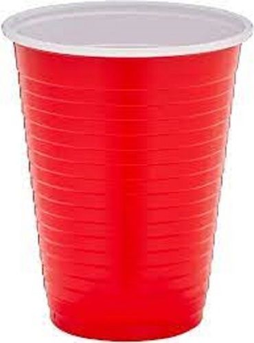Recyclable And Bio Degradable Disposable Red Plastic Cup For Catering Use