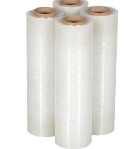 Reusable Plastic Stretch Film Clear Roll For Domestic And Industrial Use Hardness: Soft