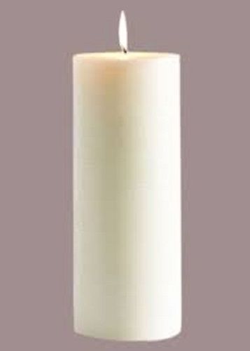 White Colour Smokeless Candle Natural Soy Wax For Decoration In Festival Wedding Burning Time: 10 Minutes