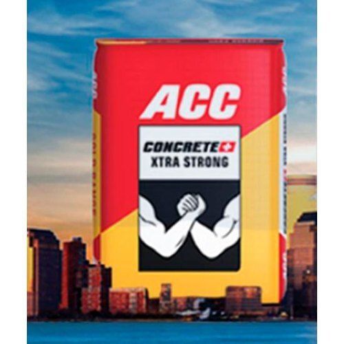 Grey Acc Concrete And Plus Extra Strong Cement Weather Friendly Brand New Easy Handling Quick Drying 