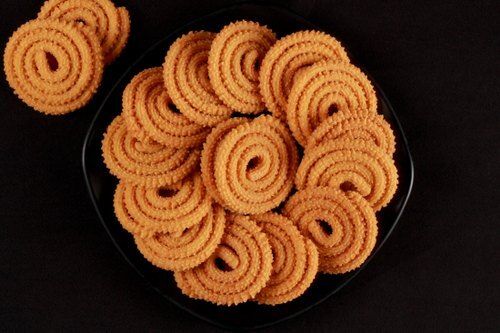 Healthy And Natural Proteins And Vitamin Rich Fresh Hygienic And Fried Ginger Murukku Ingredients: Rice Flour