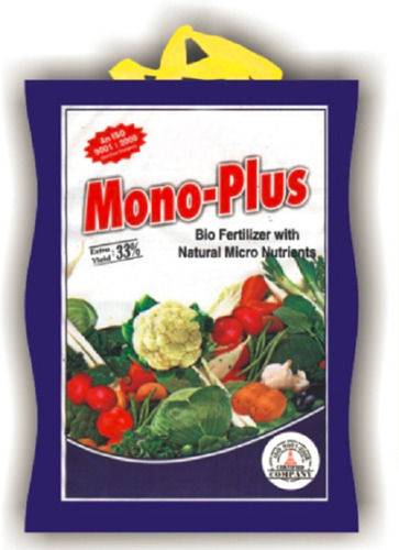Eco Friendly And Chemical Free Mono Plus Bio Fertilizer 