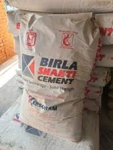 Grey Extra Rapid Hardening And Weather Resistant Birla Shakti Cement For Construction Use