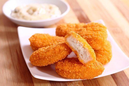 Golden Brown Chicken Nuggets