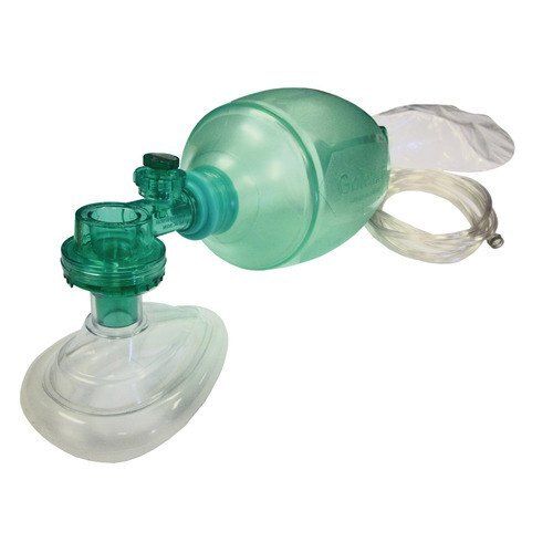 Green Silicone Adult Resuscitator Suitable For: Hospital