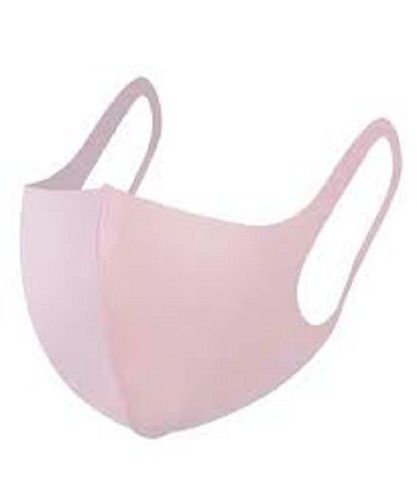 Pink Reusable Washable Dust Proof And Light Weight Neoprene Face Mask