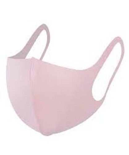 Pink Reusable Washable Dust Proof And Light Weight Neoprene Face Mask Age Group: Suitable For All Ages