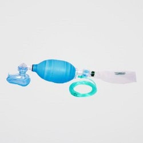 Sky Blue Silicone Adult Resuscitator Suitable For: Hospital