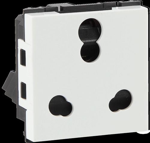 Durable Long Lasting Fire Proof Safe And Secure White Polycarbonate 25amp Havells Power Socket 