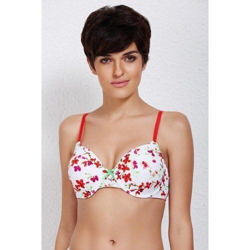 Cotton Padded Ladies Red Bra Panty Set, Size: 28-44 Inch at best price in  Ahmedabad